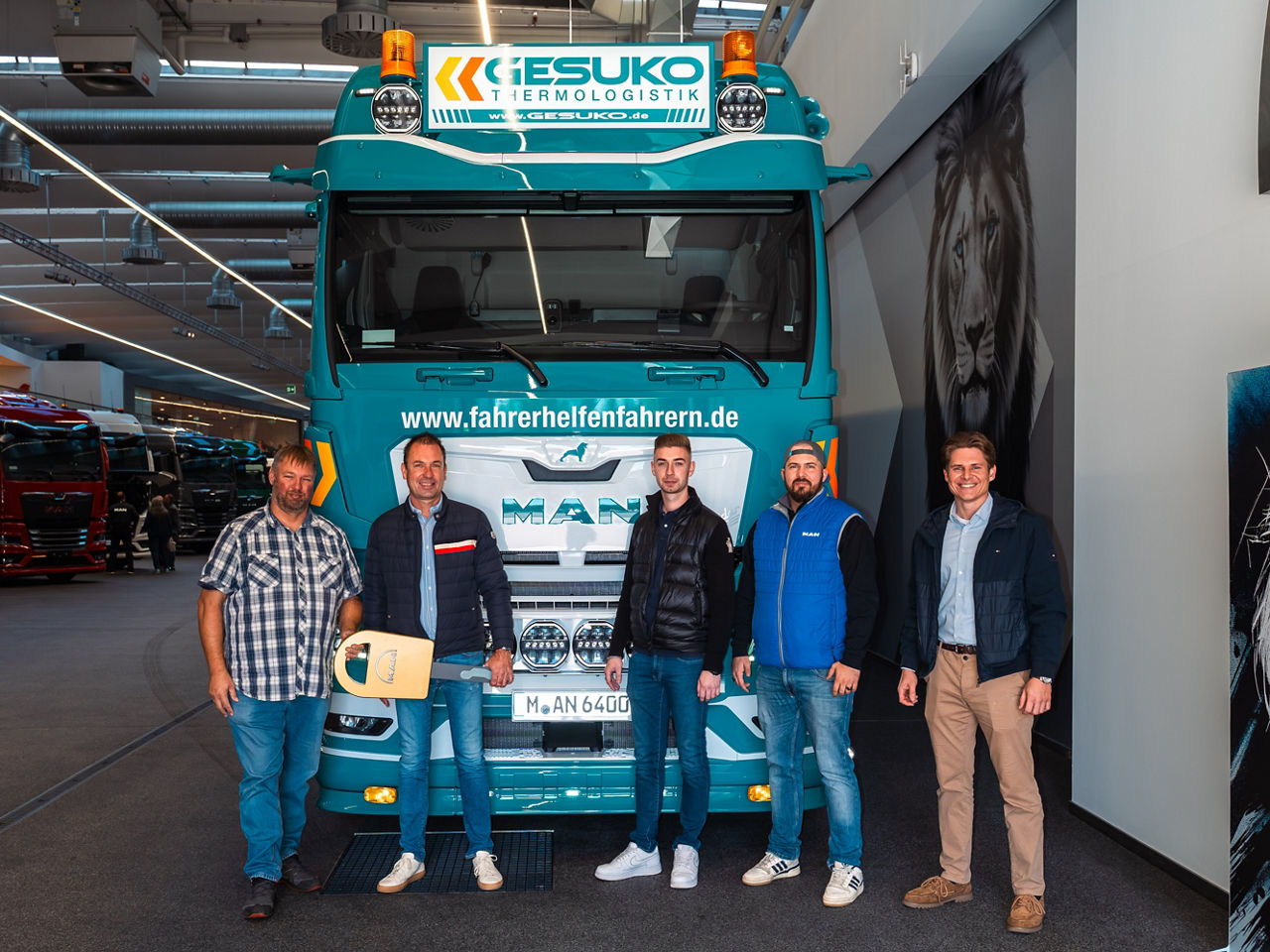 MAN TGX Showtruck von der Firma Gesuko.